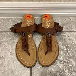 Blowfish brown sandals